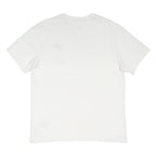 NIKE Mens White Classic T-Shirt M Short Sleeve Crew Neck Cotton Blend Jersey