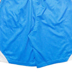 NIKE Mens Shorts Blue & White Sports Casual S W26 Lightweight Mesh