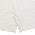 CHEROKEE Womens Shorts White Casual Plain S W28 Cotton Blend Comfortable Fit