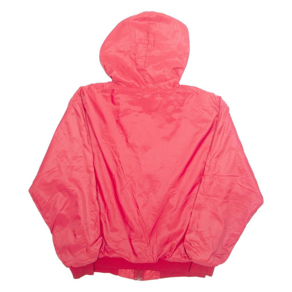 RUSSELL ATHLETIC Morehead Football Mens Rain Jacket Red Nylon USA Hooded L