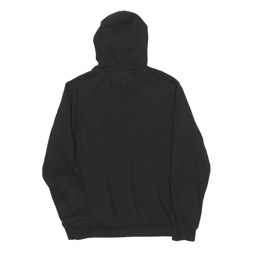 FILA Mens Black Pullover Hoodie S Printed Cotton Blend Casual
