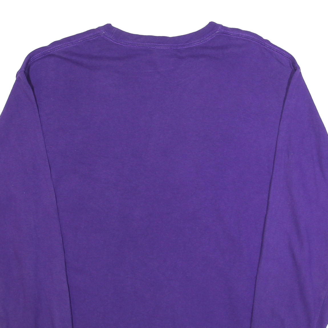 GILDAN Mens Purple San Francisco State Long Sleeve Crew Neck T-Shirt L Cotton