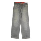 MR NEXT Mens Regular Fit Grey Denim Jeans W30 L29 Classic Style Zip Closure