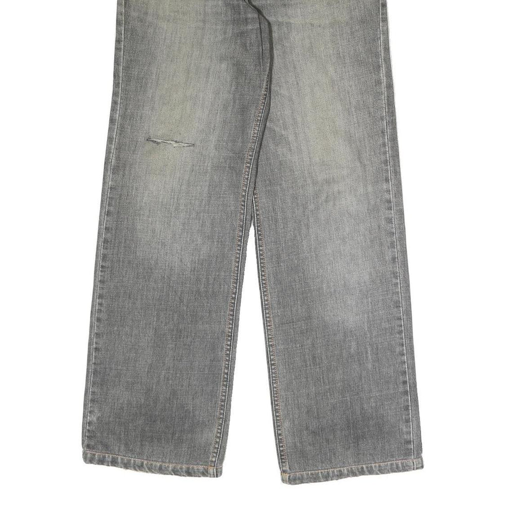 MR NEXT Mens Regular Fit Grey Denim Jeans W30 L29 Classic Style Zip Closure