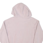 CHAMPION Womens Pink & Cream Logo Pullover Hoodie M Soft Polyester Blend