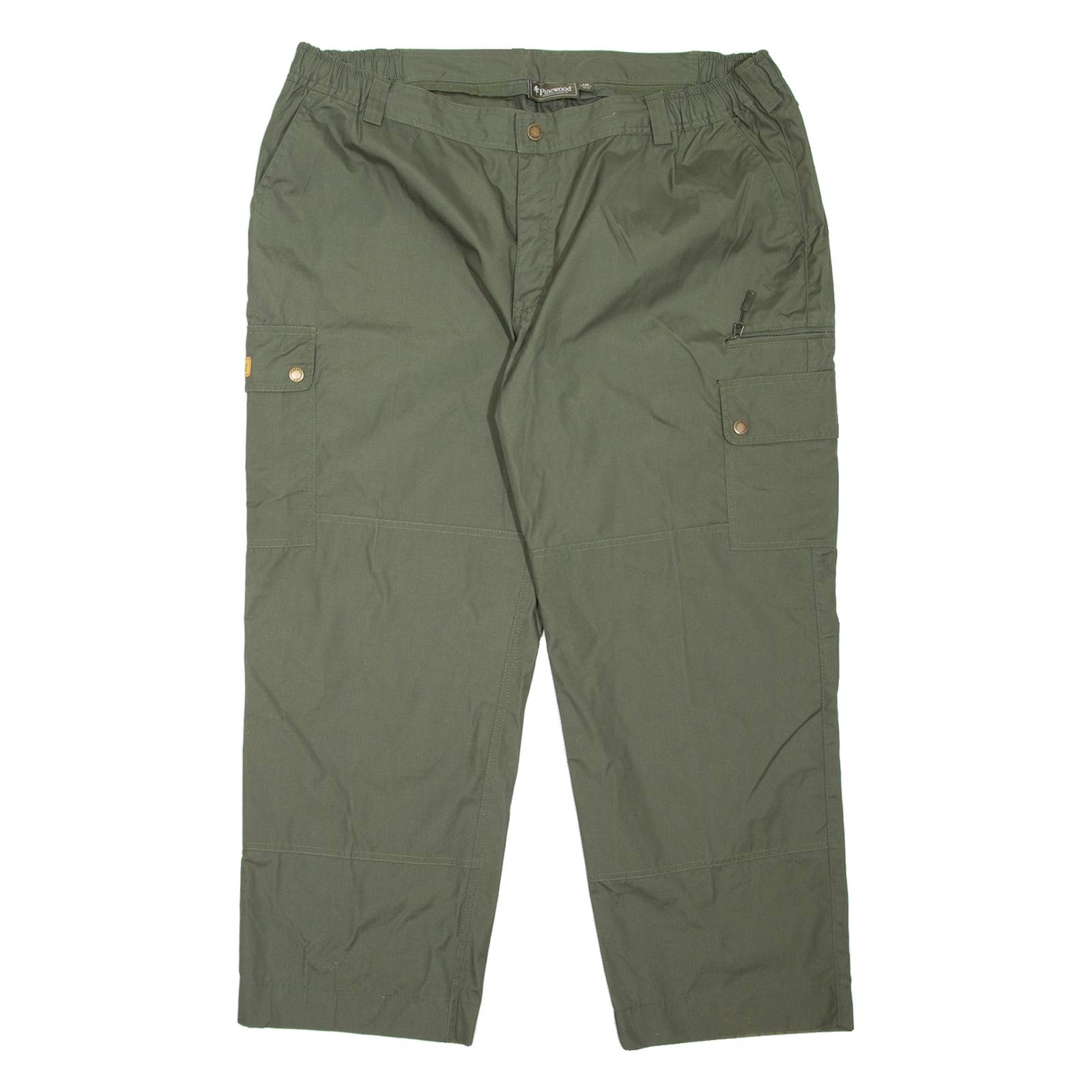 PINEWOOD Outdoor Mens Trousers Green Relaxed Tapered W40 L27