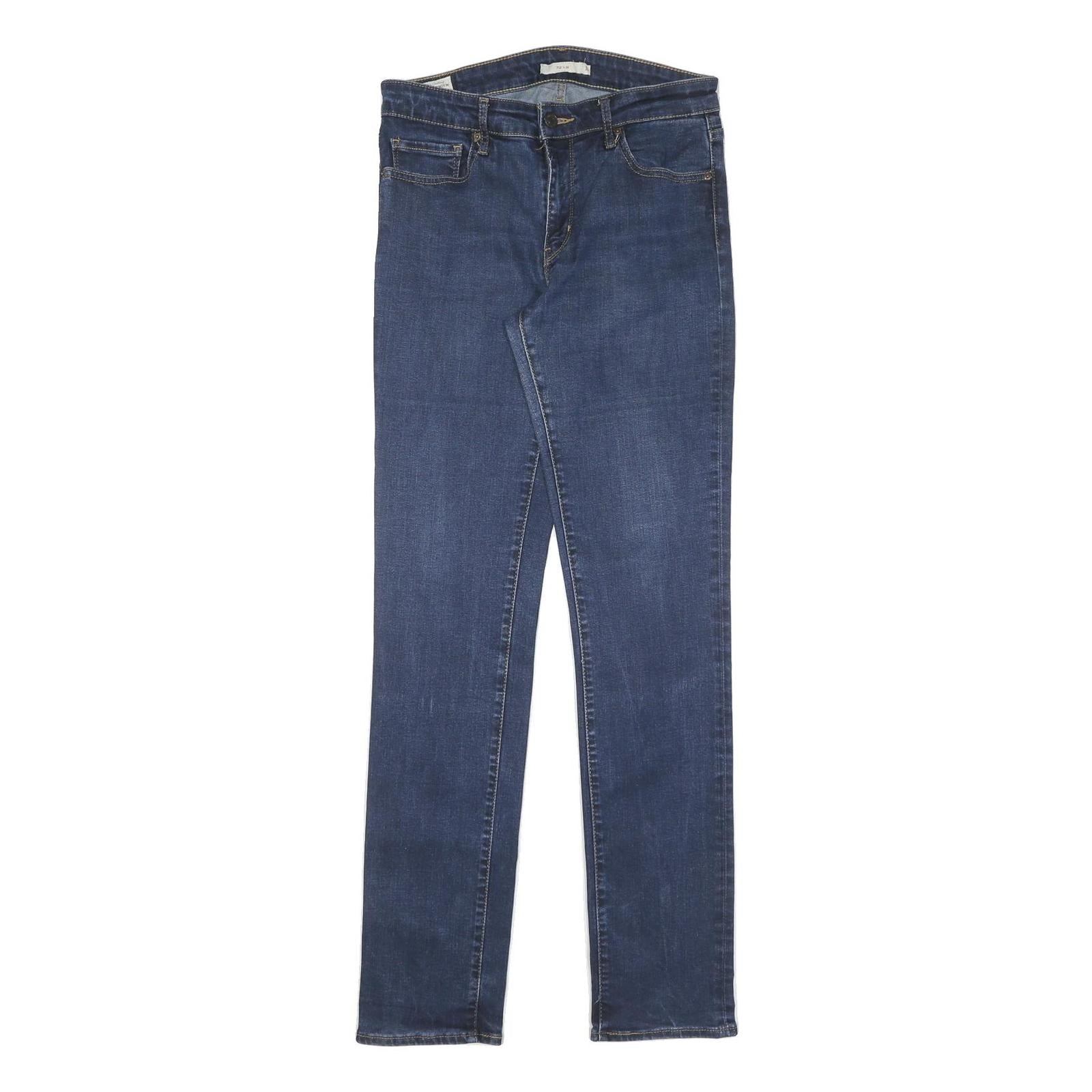 LEVI'S Womens Slim Blue Denim Classic Skinny Jeans W31 L34