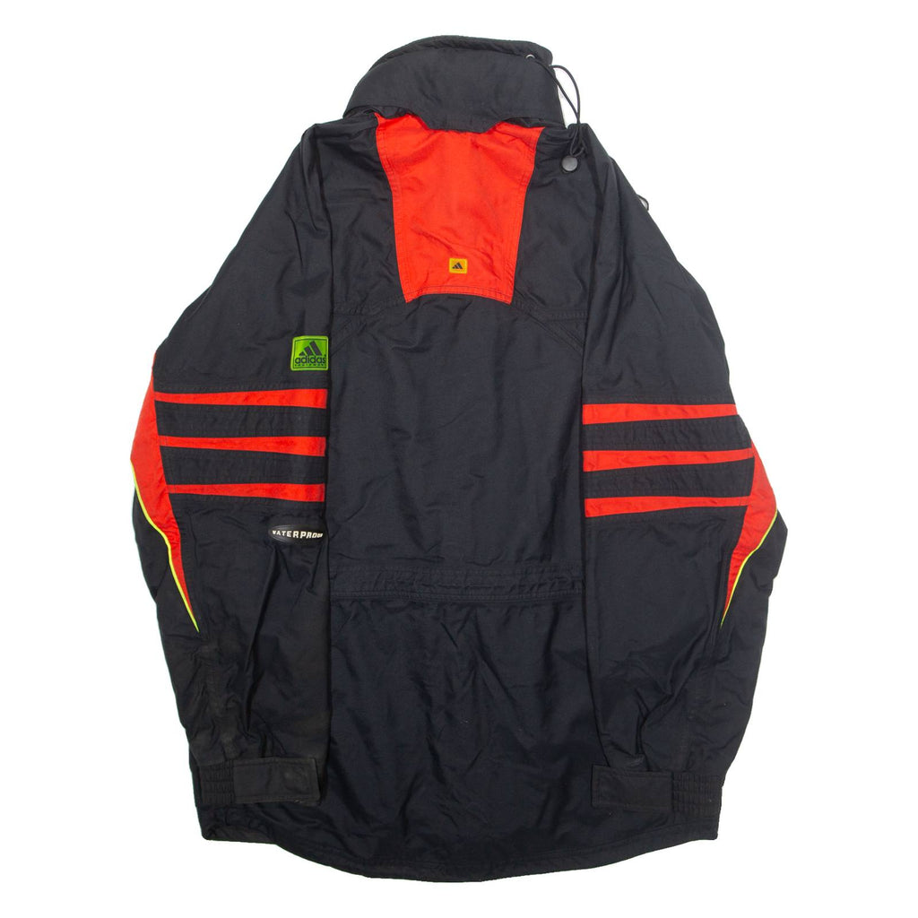 ADIDAS Equipment Mens Ski Coat Black Hooded M
