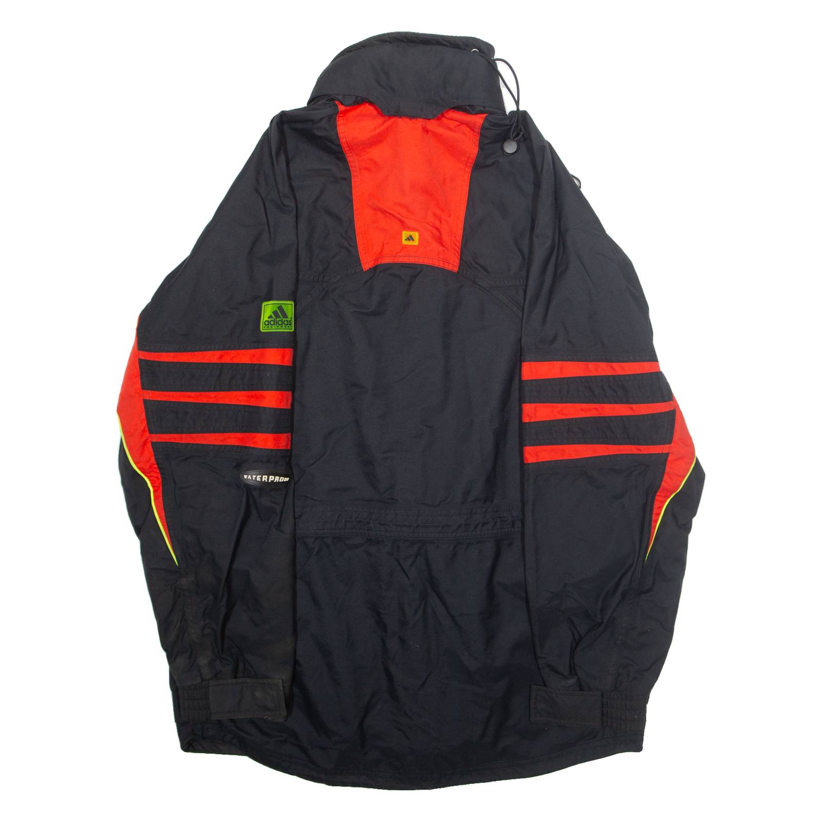 ADIDAS Equipment Mens Ski Coat Black Hooded M