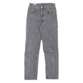 LEVI'S 501 Jeans Premium Womens Grey Regular Straight W25 L28