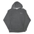 CHAMPION Mens Grey Pullover Hoodie XL Cotton Blend Casual Sportswear