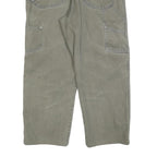 DICKIES Mens Regular Fit Beige Cotton Blend Workwear Trousers W36 L28 Utility