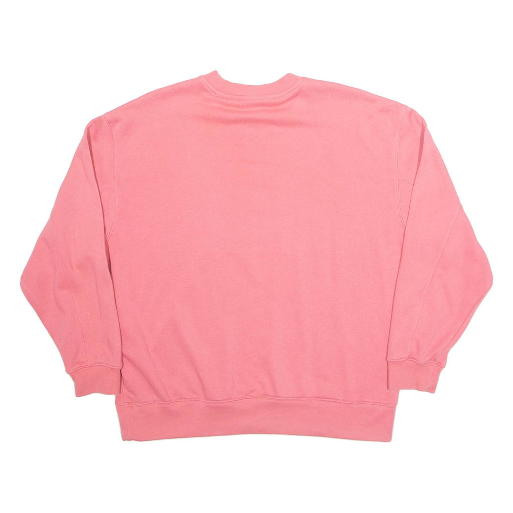 ADIDAS Oversized Womens Sweatshirt Pink UK 6