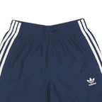 ADIDAS Mens Shorts Navy Blue Casual S W26 Three Stripes Trefoil Logo