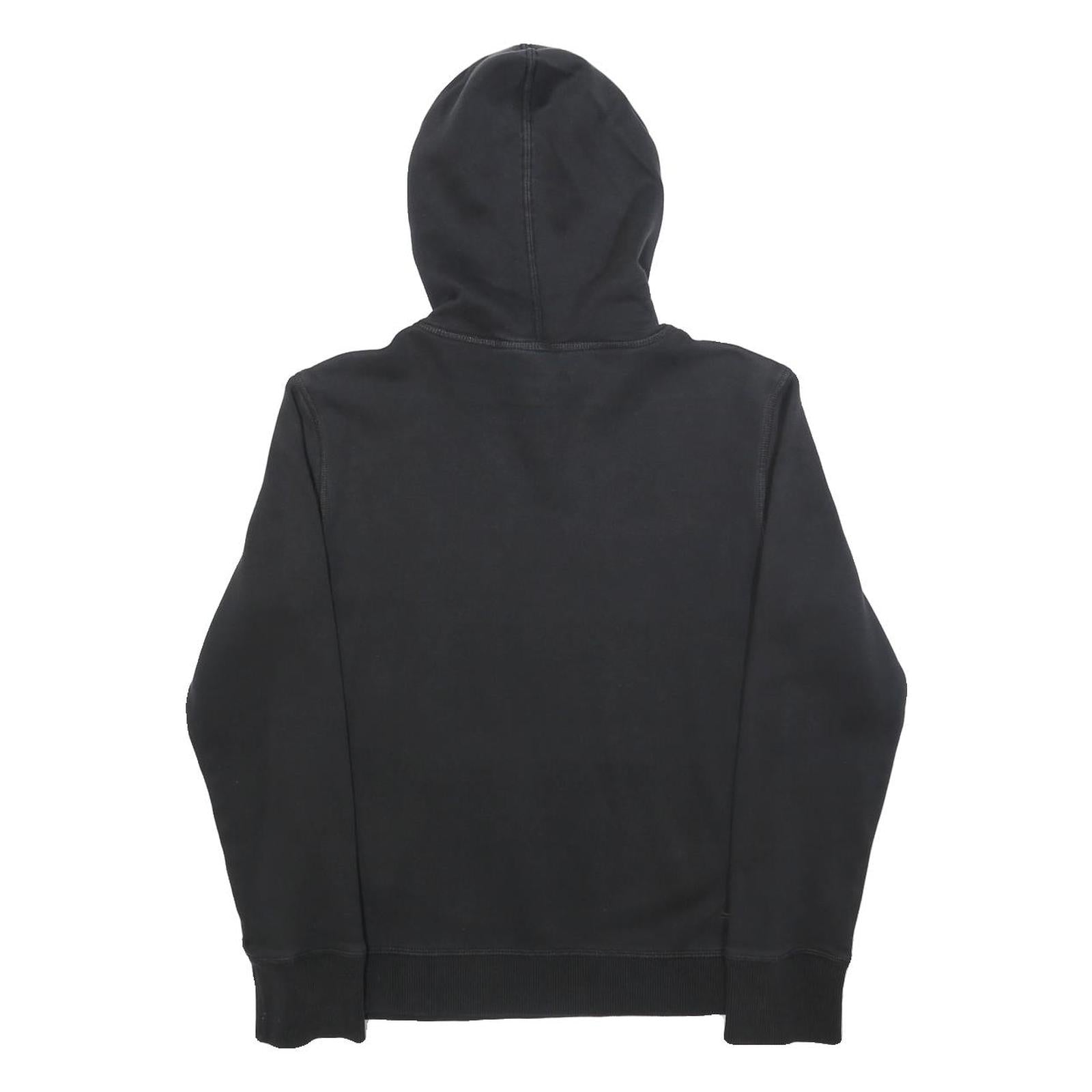 PUMA Womens Black Hoodie M Cotton Blend Pullover Casual Sports Sweatshirt