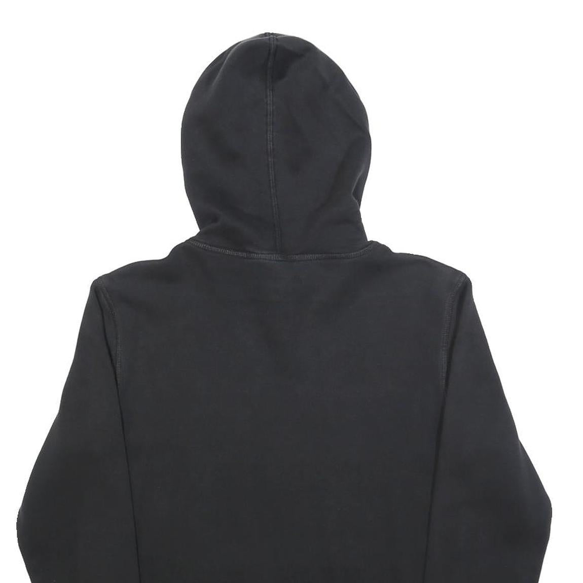 PUMA Womens Black Hoodie M Cotton Blend Pullover Casual Sports Sweatshirt