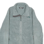 THE NORTH FACE Womens Grey Fleece Jacket S Polyester Zip Outdoor Casual Soft