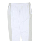 NIKE Mens Joggers White & Grey XL W34 L30 Regular Fit Tapered Leg Sportswear