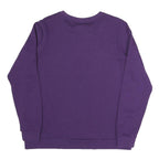 BENCH Womens Purple Crew Neck L Sweatshirt Cotton Blend Pullover Casual