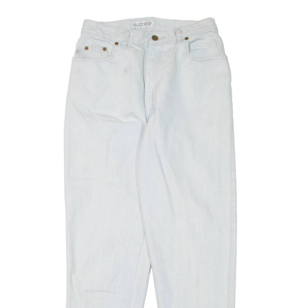 M.J CARROLL Womens Jeans Blue Regular Mom 90s W26 L28
