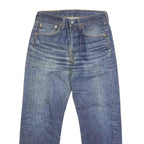 LEVI'S 501 Mens Jeans Blue Regular Straight Denim Medium W31 L27 Classic Zip