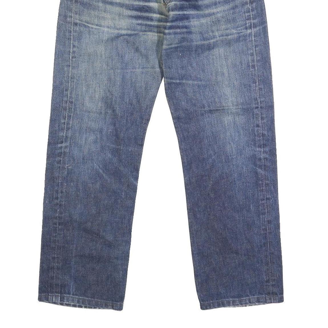 LEVI'S 501 Mens Jeans Blue Regular Straight Denim Medium W31 L27 Classic Zip