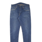 LEVI'S Mens Slim Blue Denim Jeans W29 L31 Zip Closure Casual Classic Fit