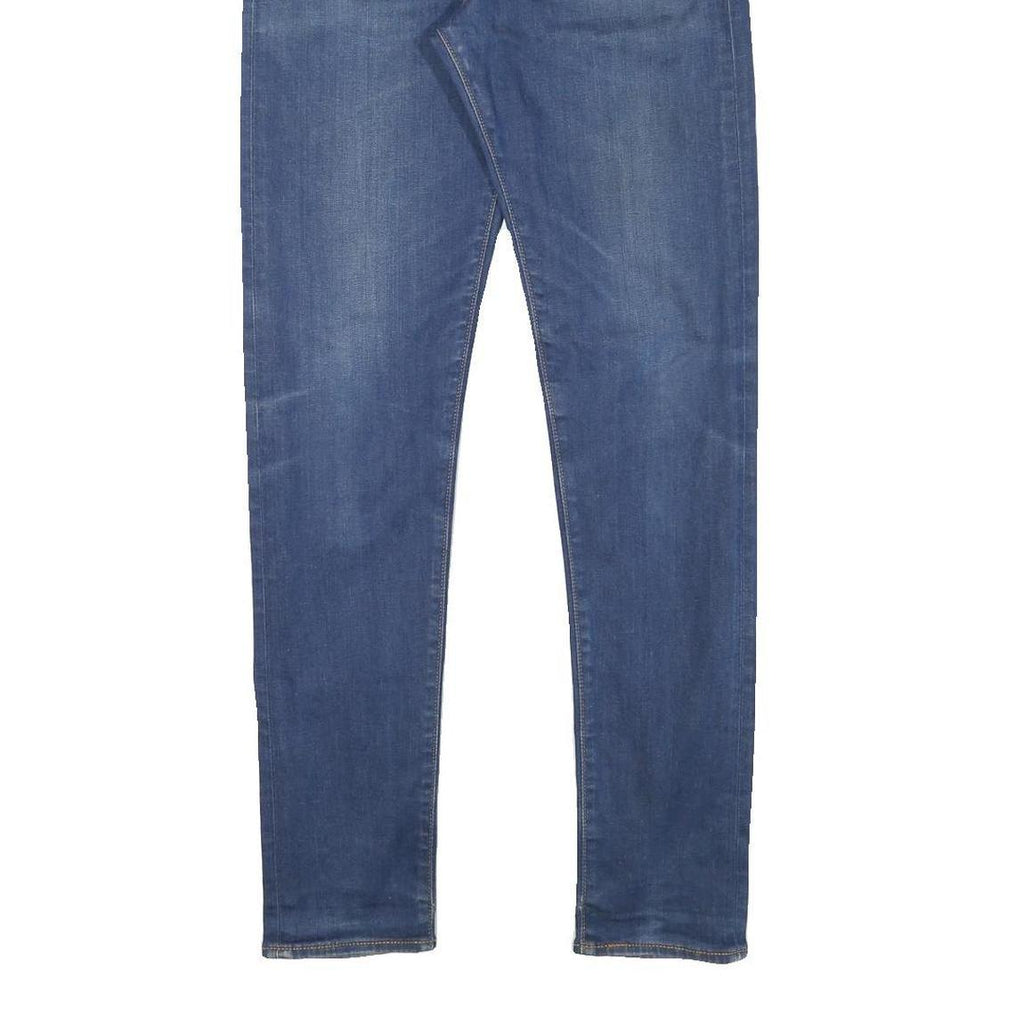 LEVI'S Mens Slim Blue Denim Jeans W29 L31 Zip Closure Casual Classic Fit