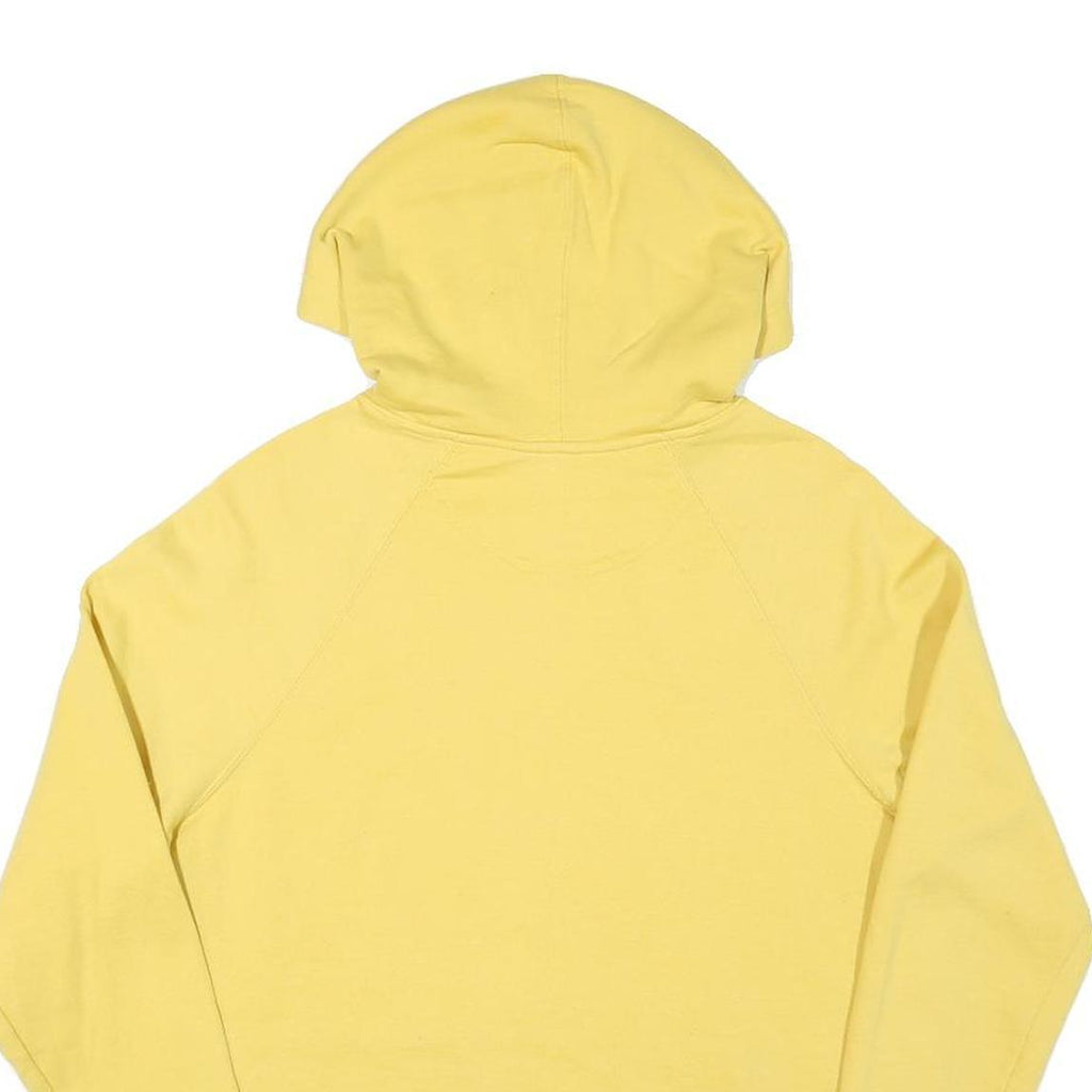 CHAMPION Mens Yellow Hoodie M Cotton Blend Pullover Casual Sweatshirt
