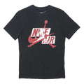 NIKE Mens Black Nike Air Graphic T-Shirt S Short Sleeve Crew Neck Cotton Blend