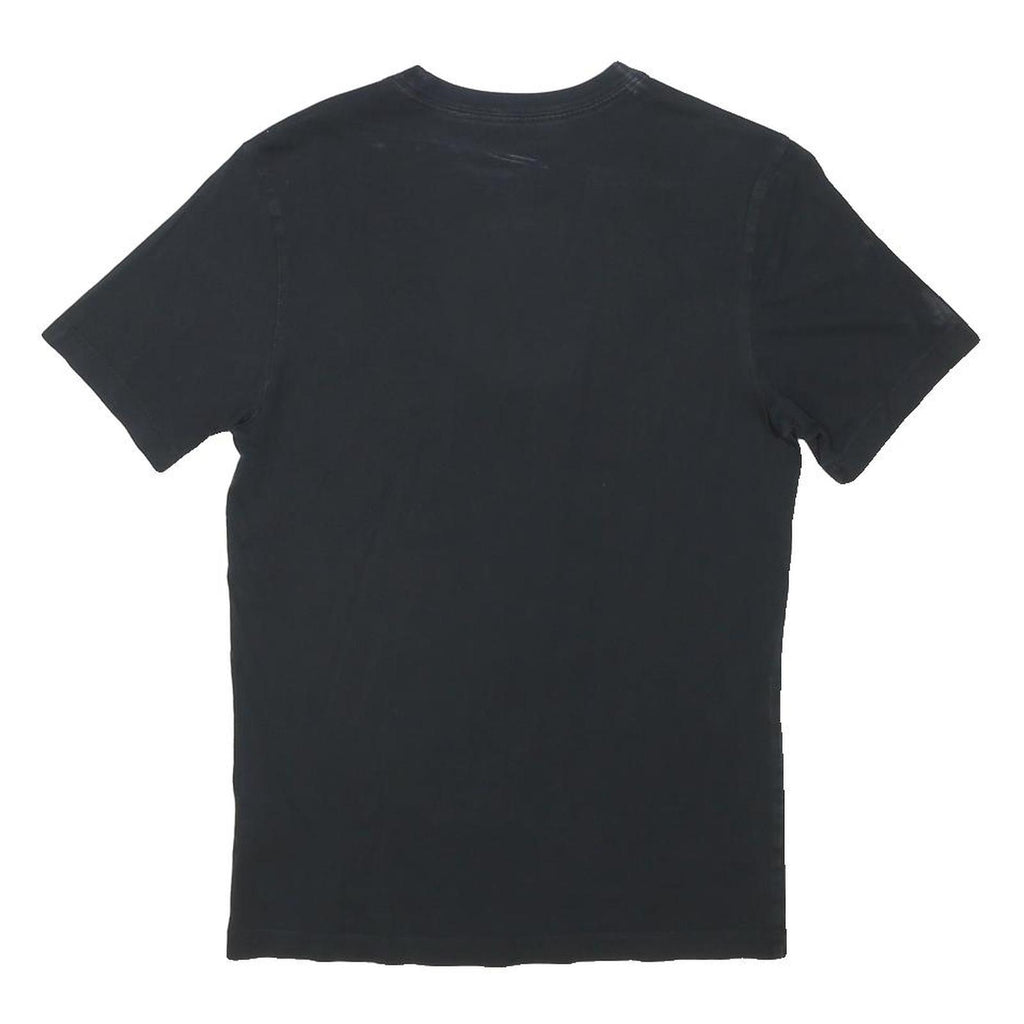 NIKE Mens Black Nike Air Graphic T-Shirt S Short Sleeve Crew Neck Cotton Blend