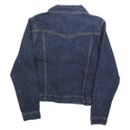 ARIZONA JEAN COMPANY Womens Blue Denim Jacket M Cotton Classic Button Closure