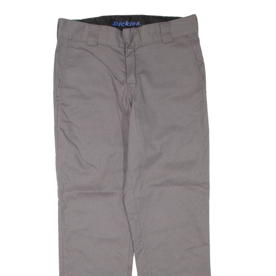 DICKIES Mens Trousers Grey Regular Straight W31 L30