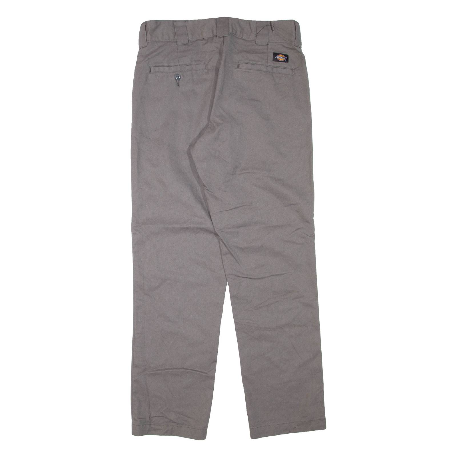 DICKIES Mens Trousers Grey Regular Straight W31 L30