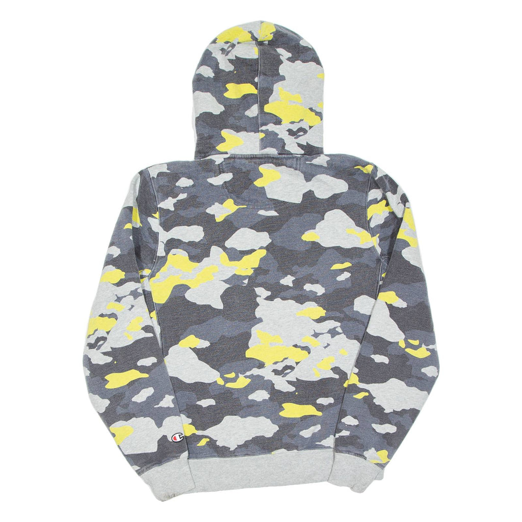 CHAMPION Mens Yellow Hoodie M
