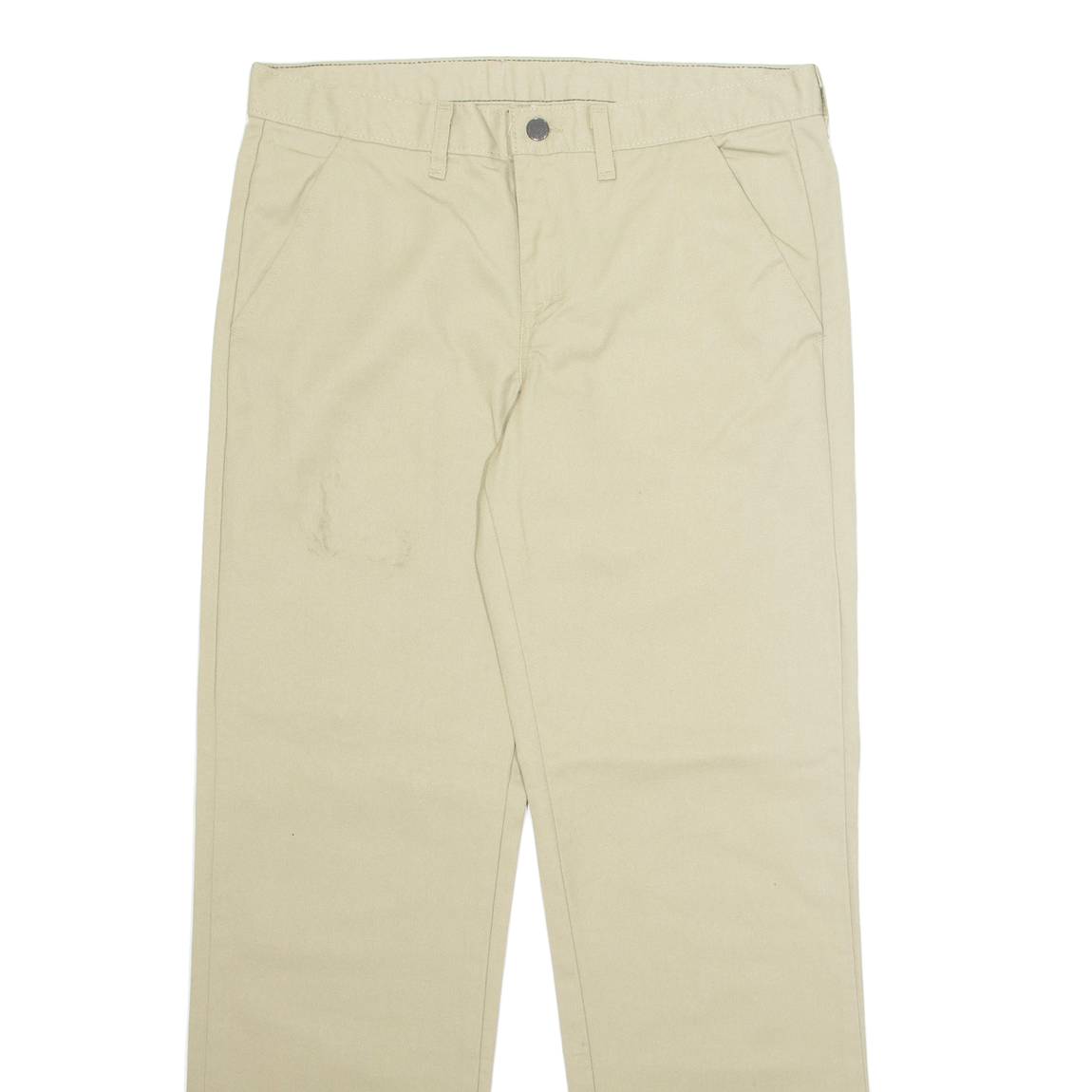DICKIES Workwear Mens Trousers Beige Regular Straight W32 L32