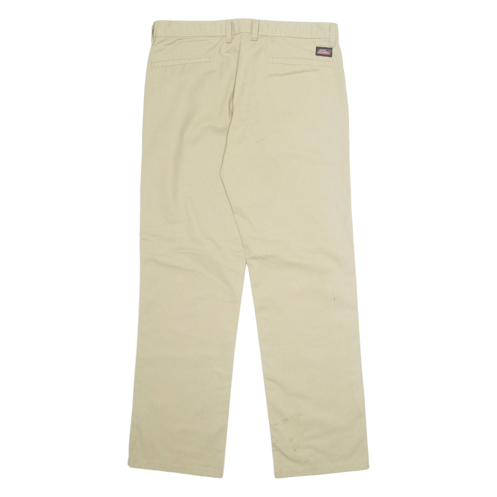 DICKIES Workwear Mens Trousers Beige Regular Straight W32 L32