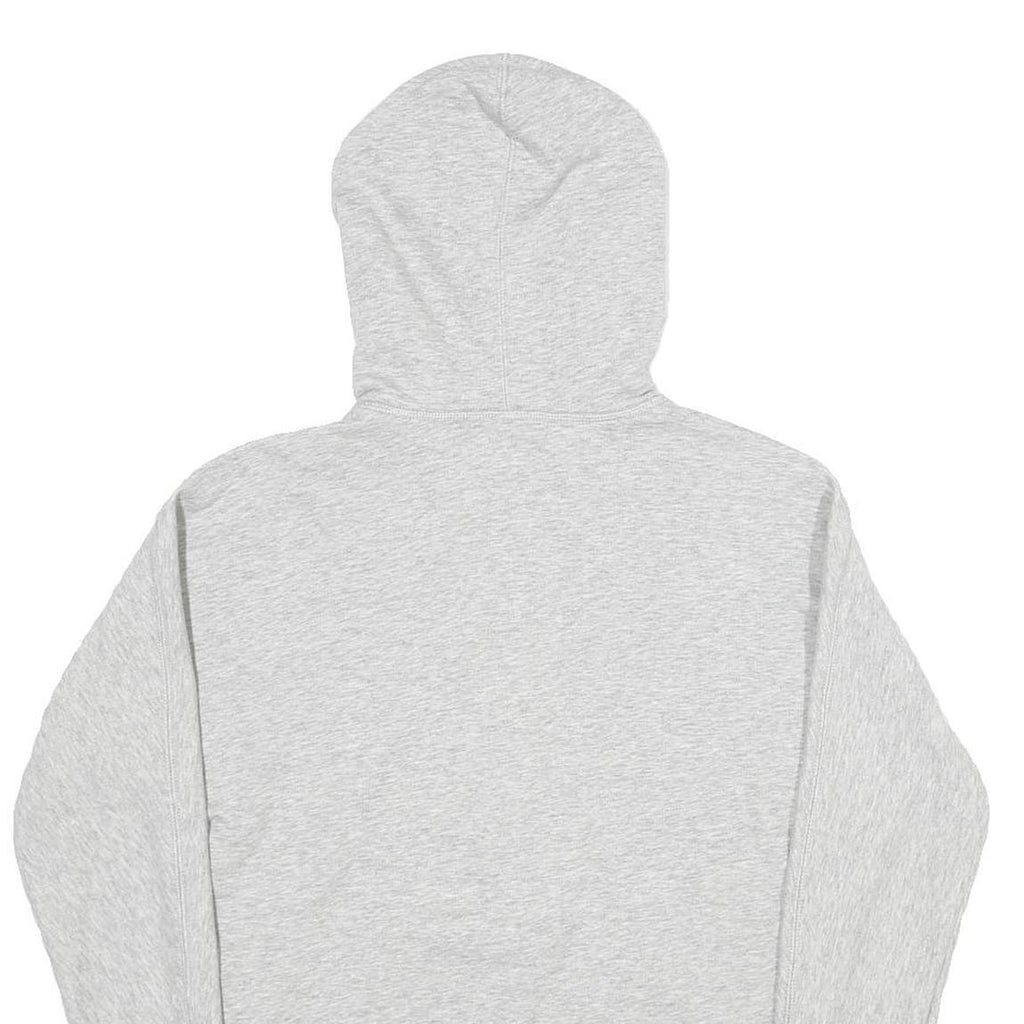 CALVIN KLEIN Womens Grey Pullover Hoodie S Half Zip Sweatshirt Casual