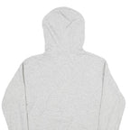 CALVIN KLEIN Womens Grey Pullover Hoodie S Half Zip Sweatshirt Casual