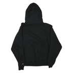 CHAMPION Mens Black W Warriors Pullover Hoodie L Cotton Sweatshirt