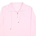 ATELIER Womens Pink Crew Neck Sweatshirt XL Cotton Blend Pullover Long Sleeve