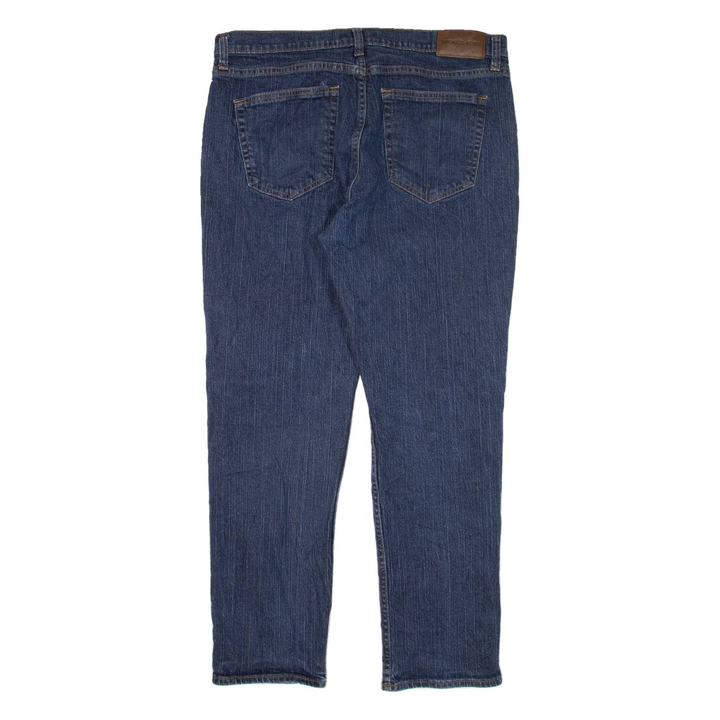 MICHAEL KORS Mens Jeans Blue Classic Tapered W34 L27
