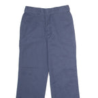 DICKIES Workwear Mens Twill Trousers Blue Classic Straight W30 L28