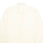 MARIO ROSELLA Womens Shirt Yellow Collared Long Sleeve L