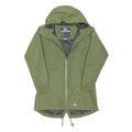 TRESPASS Womens Green Outdoor Jacket UK 12 Polyester Blend Zip Hooded
