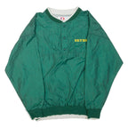 DODGER Mens Pullover Jacket Green Nylon L