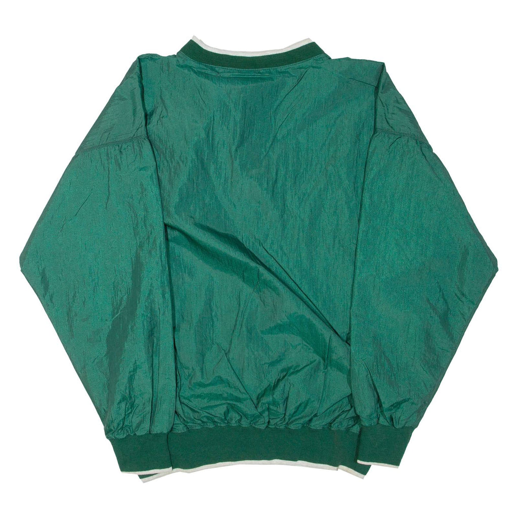 DODGER Mens Pullover Jacket Green Nylon L