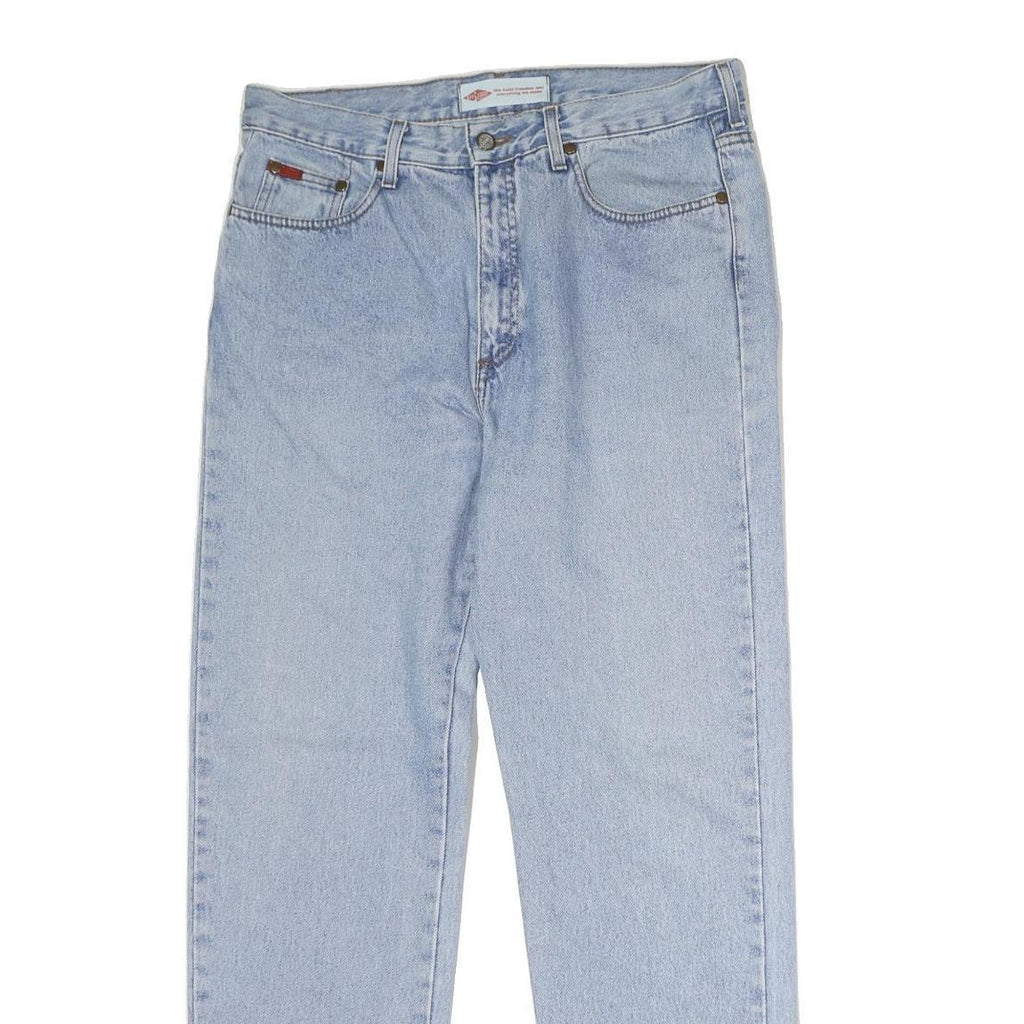 LEE COOPER Mens Jeans Light Blue Regular Straight Denim Rinse W34 L31 Classic