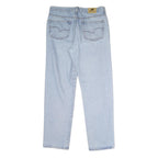 LEE COOPER Mens Jeans Light Blue Regular Straight Denim Rinse W34 L31 Classic