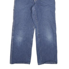 DICKIES Womens Relaxed Straight Denim Medium W27 L25 Wide Leg Cotton Blend Jeans